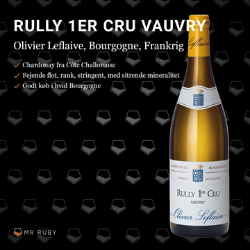 2020 Rully 1er cru "Vauvry", Olivier Leflaive, Bourgogne, Frankrig